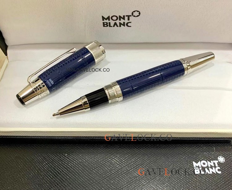 2021 New! Montblanc Antoine St Exupery Blue Rollerball Pen